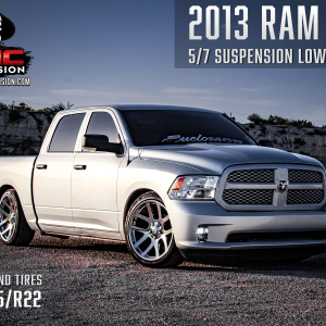 2009-2018 RAM 1500 2WD 4" or 5" F|6" or 7" R LOWERING KIT - Image 12