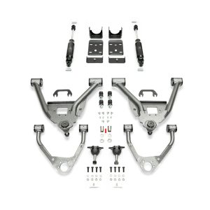 2014-2018 GM1500 (ALUMINUM/STAMPED) 4/6 LOWERING KIT SINGLE CAB