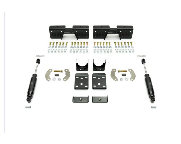 1988-1998 C1500 6" REAR LOWERING KIT W/ BOLT ON C-NOTCH