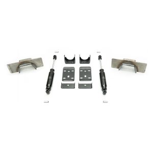 2007-2018 GM1500 6" SINGLE CAB | 7" EXTENDED/CREW CAB REAR LOWERING KIT W/ WELD ON C-NOTCH