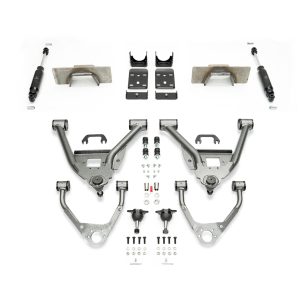 2014-2018 GM1500 (ALUMINUM/STAMPED) 5/7 LOWERING KIT EXTENDED/CREW CAB W/ WELD ON C-NOTCH