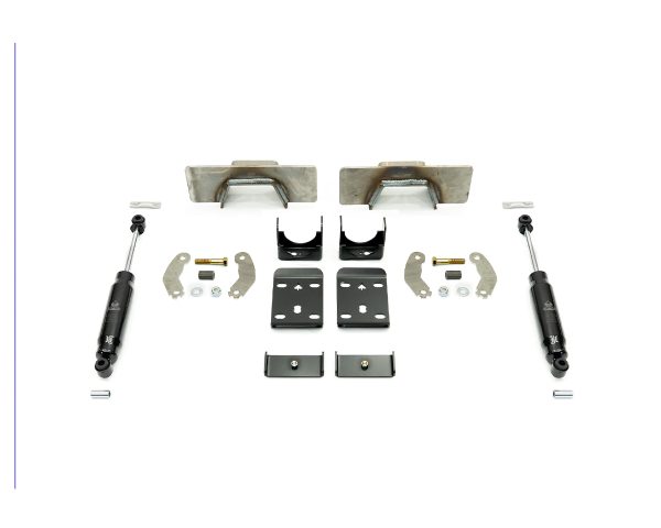 1988-1998 C1500 6" REAR LOWERING KIT W/ WELD ON C-NOTCH